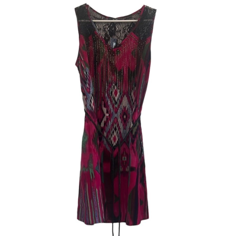 Miss Me floral lace dress NWT